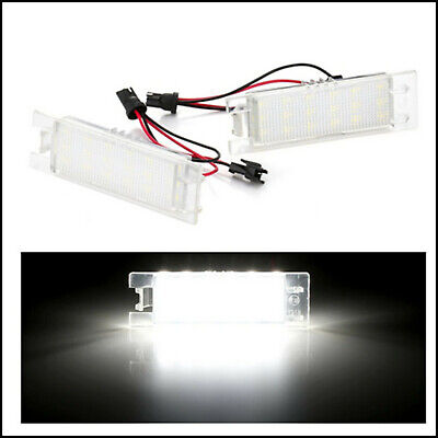 Luci Targa Led Placchette Plafoniere Alfa Romeo Fiat Opel Canbus Non Errore BIBA-RICAMBI