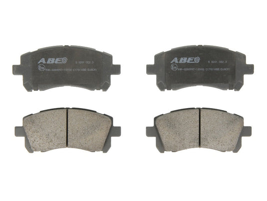 Kit 4 Pastiglie Freno Anteriori Compatibile Per Subaru Impreza Dal 1994-2009 BIBA-RICAMBI