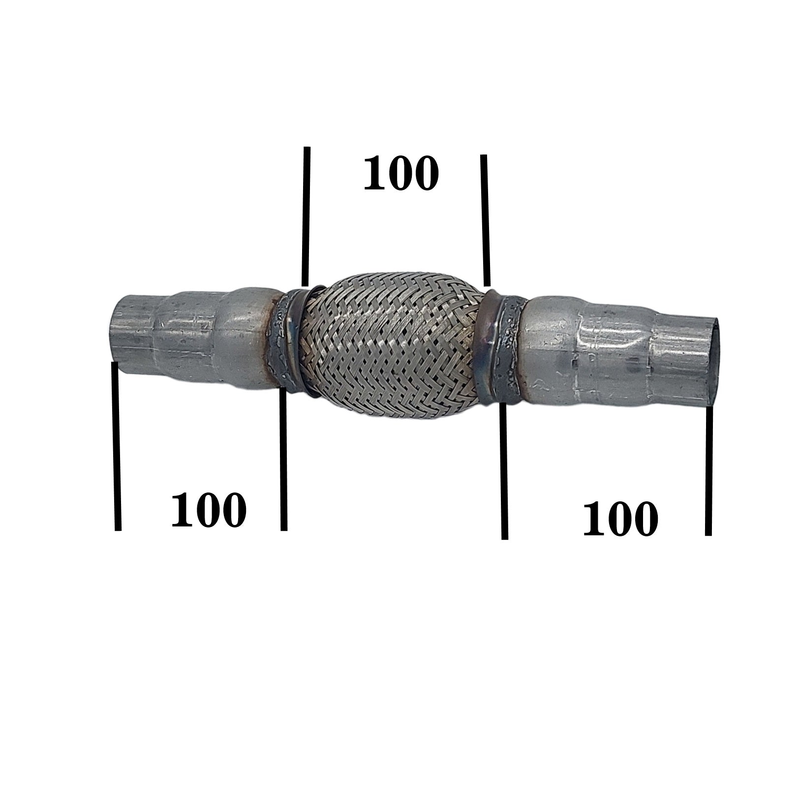 Flessibile Impianto Gas Scarico X Modifiche Diametro Ø 35-40-45 BIBA-RICAMBI