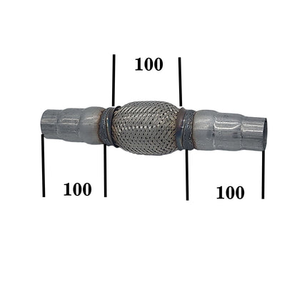 Flessibile Impianto Gas Scarico X Modifiche Diametro Ø 45-50-55 BIBA-RICAMBI