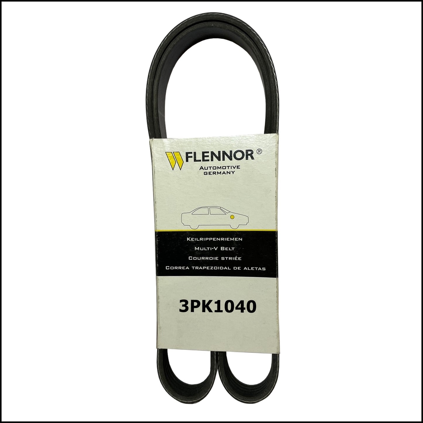 3PK1040 Flennor Cinghia Servizi Poly-V Renault Clio | Kangoo | Kangoo Express