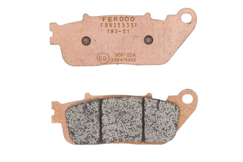 Kit 2 Pastiglie Freno Moto Marca Ferodo Codice | FDB2253ST BIBA-RICAMBI