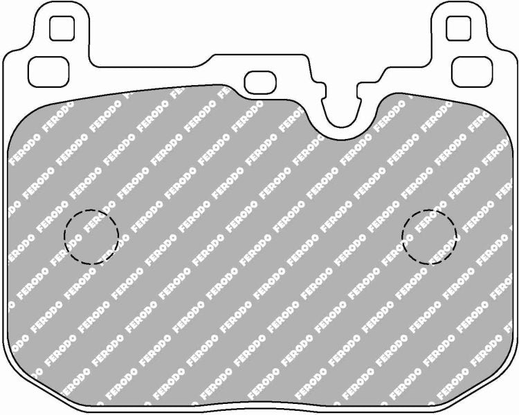 Kit 4 Pastiglie Freno Marca Ferodo Codice | FCP4611W BIBA-RICAMBI