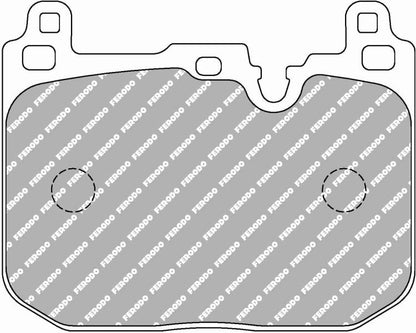 Kit 4 Pastiglie Freno Marca Ferodo Codice | FCP4611W BIBA-RICAMBI