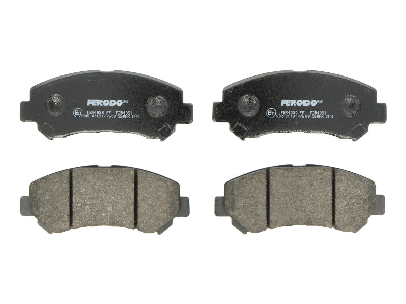 Kit 4 Pastiglie Freno Marca Ferodo Codice | FDB4051 BIBA-RICAMBI