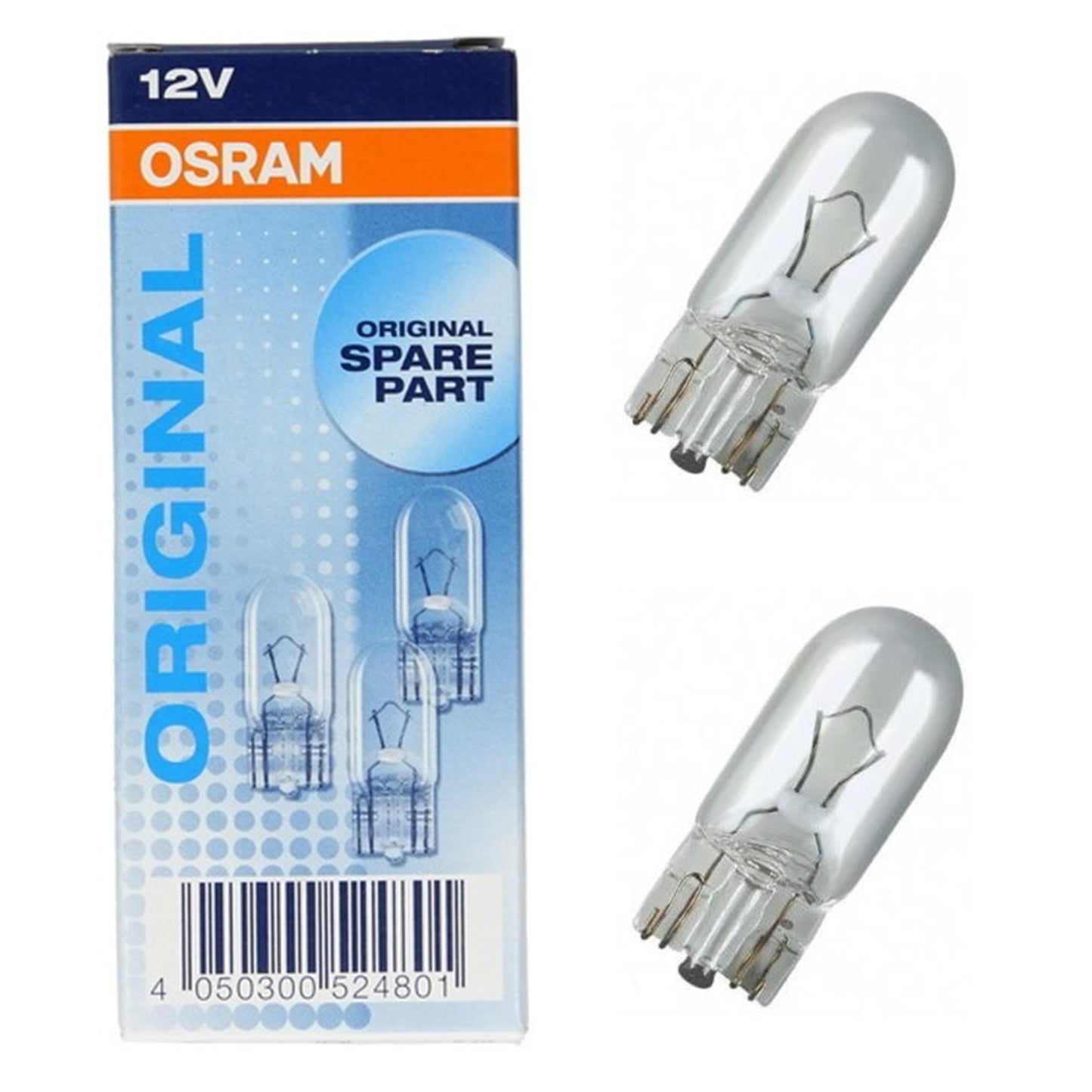 Z. Pair of T10 W5W 12V Side Light Bulbs | 5W Compatible for Volkswagen