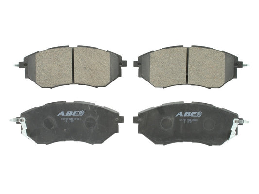 Kit 4 Pastiglie Freno Anteriori Compatibile Per Subaru Forester (SJ) dal 2013&gt; BIBA-RICAMBI