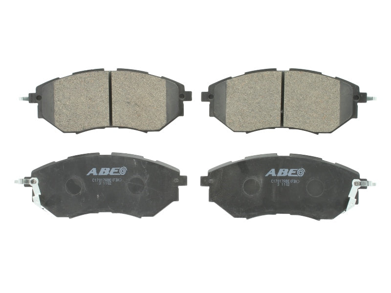 Kit 4 Pastiglie Freno Anteriori Compatibile Per Subaru Impreza (G) dal 2008&gt; BIBA-RICAMBI