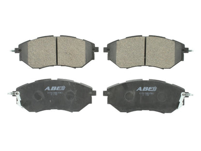 Kit 4 Pastiglie Freno Anteriori Compatibile Per Subaru Legacy IV (B) dal 2005-2009 BIBA-RICAMBI