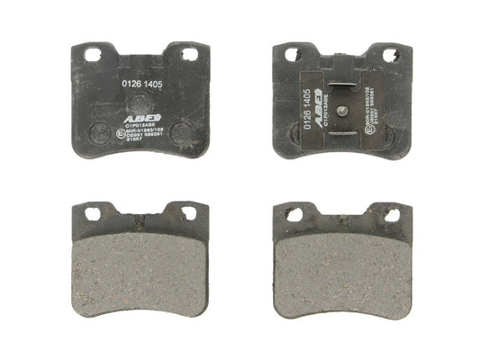 Kit 4 Pastiglie Freno Anteriori Compatibile Per Citroen AX (ZA) dal 1993-1997 BIBA-RICAMBI