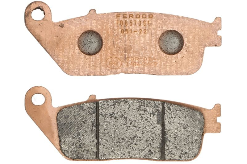 Kit 2 Pastiglie Freno Moto Marca Ferodo Codice | FDB570ST BIBA-RICAMBI