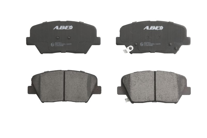 Kit 4 Pastiglie Freno Anteriori Compatibile Per Hyundai Accent IV (RB) dal 2015&gt; BIBA-RICAMBI