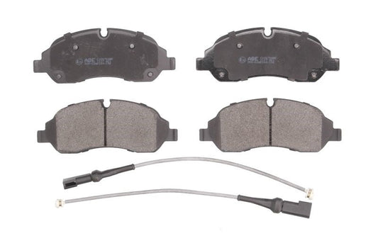 Kit 4 Pastiglie Freno Anteriori Compatibile Per Ford Transit-150 dal 2014-2019 BIBA-RICAMBI