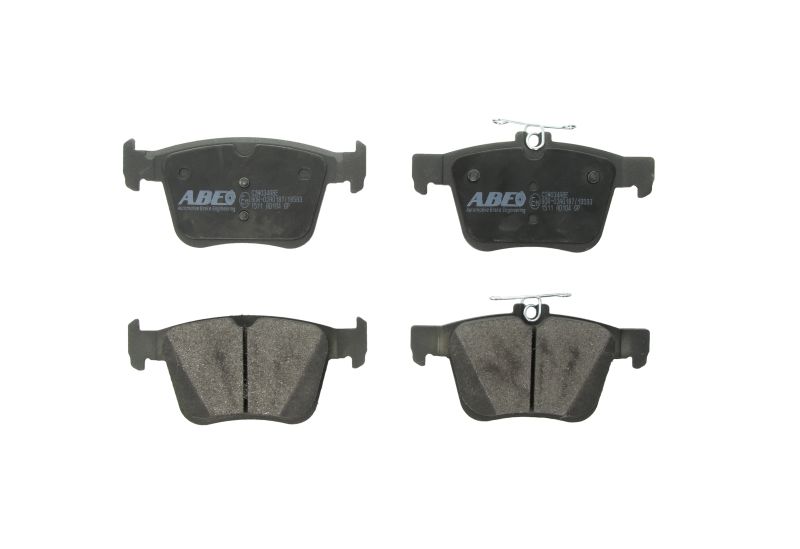 Kit 4 Pastiglie Freno Posteriori Compatibile Per Audi TT Dal 2014&gt; BIBA-RICAMBI