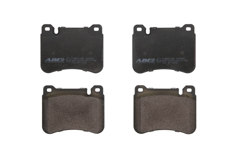 Kit 4 Pastiglie Freno Anteriori Compatibile Per Mercedes-Benz C-Class Dal 2000-2007 BIBA-RICAMBI