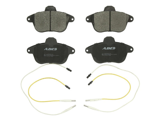 Kit 4 Pastiglie Freno Anteriori Compatibile Per Peugeot 605 (6B) dal 1991-1999 BIBA-RICAMBI