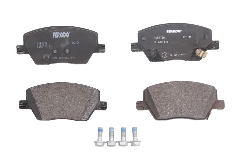 Kit 4 Pastiglie Freno Marca Ferodo Codice | FDB4799 BIBA-RICAMBI