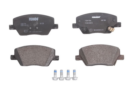 Kit 4 Pastiglie Freno Marca Ferodo Codice | FDB4799 BIBA-RICAMBI