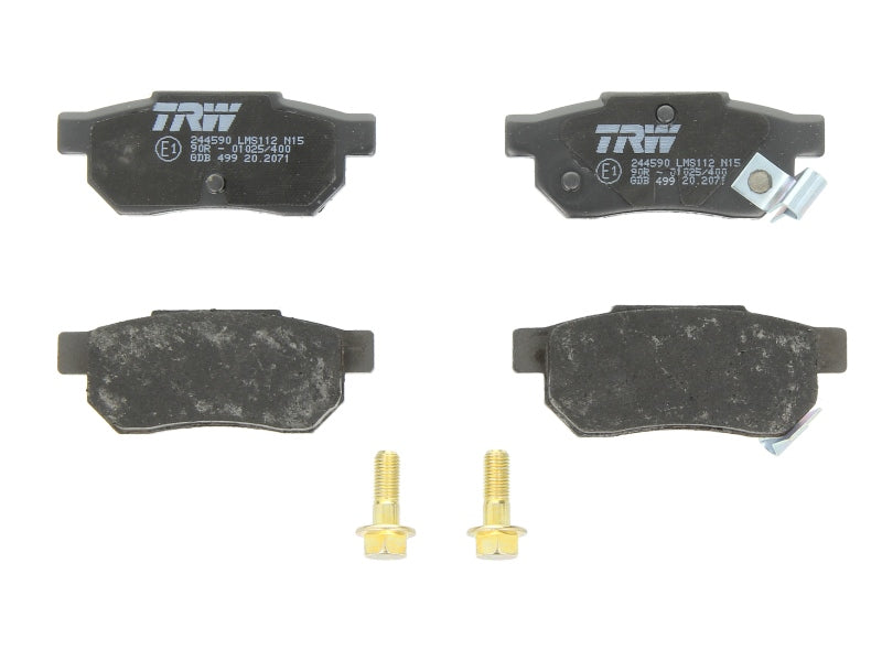 Kit 4 Pastiglie Freno Marca TRW Codice | GDB499 BIBA-RICAMBI