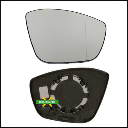 Aspherical Rearview Mirror Plate Right Passenger Side For Citroen C3 III (SX) from 2016&gt;