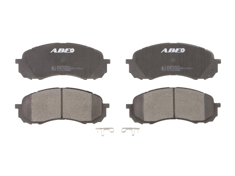 Kit 4 Pastiglie Freno Posteriori Compatibile Per Subaru Impreza (G) dal 2000-2012 BIBA-RICAMBI