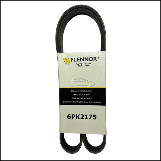 6PK2175 Flennor Poly-V Belt Mercedes C-Class | E-Class | G-Class | S-Class | SL | Ford Fiesta