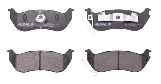 Kit 4 Pastiglie Freno Posteriori Compatibile Per Jeep Cherokee (KJ) dal 2001-2008 BIBA-RICAMBI