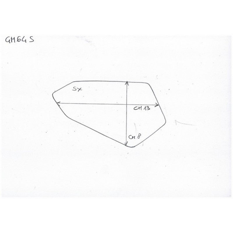 Rearview Mirror Glass Left Side For KTM 125 DUC