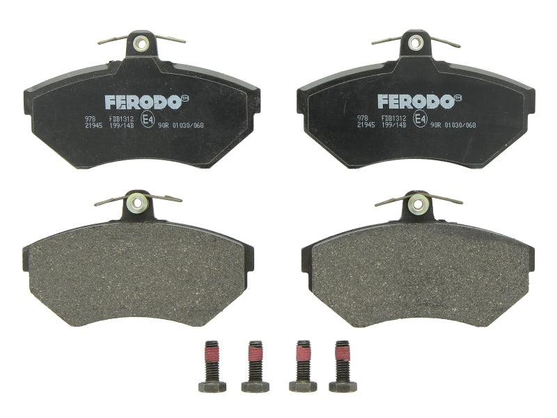 Kit 4 Pastiglie Freno Marca Ferodo Codice | FDB1312 BIBA-RICAMBI