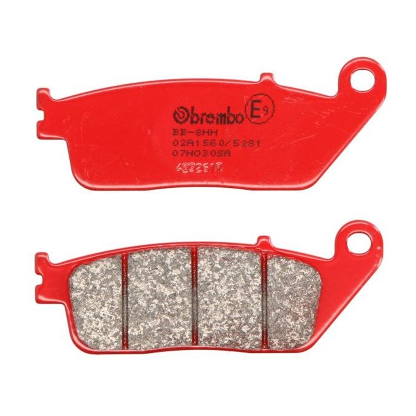 Kit 2 Pastiglie Freno Moto Anteriori Brembo art.07HO30SA BIBA-RICAMBI