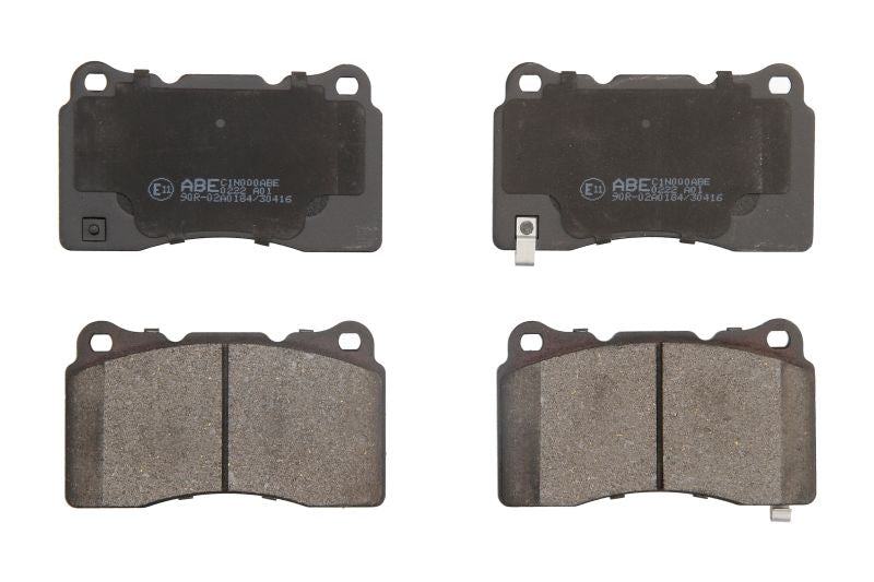 Kit 4 Pastiglie Freno Anteriori Compatibile Per Subaru Impreza (G) dal 2001&gt; BIBA-RICAMBI