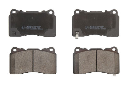 Kit 4 Pastiglie Freno Anteriori Compatibile Per Mitsubishi Lancer VIII (CY) dal 2008&gt; BIBA-RICAMBI