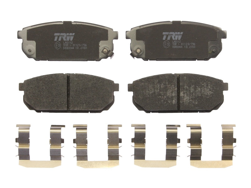 Kit 4 Pastiglie Freno Marca TRW Codice | GDB3344 BIBA-RICAMBI