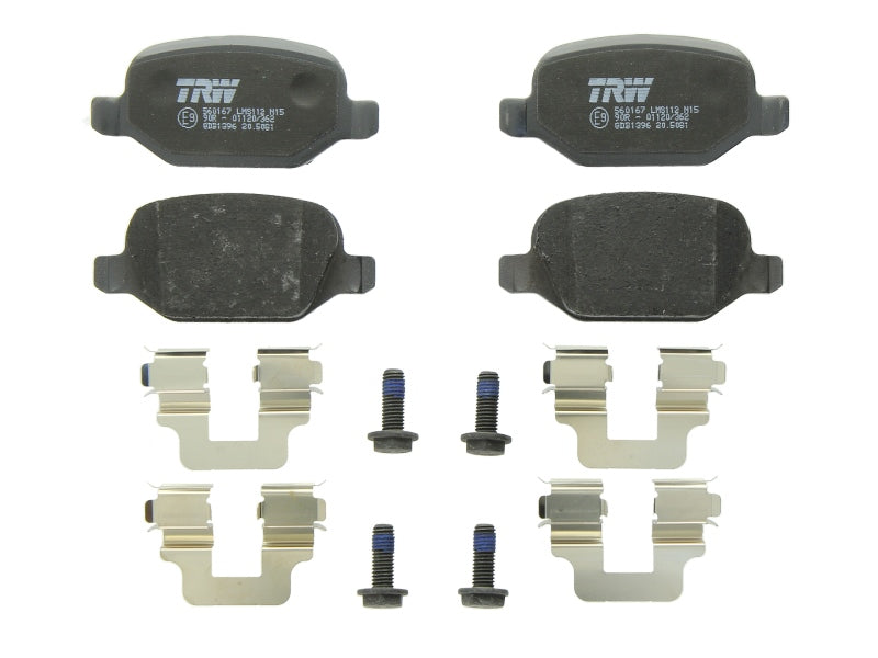 Kit 4 Pastiglie Freno Marca TRW Codice | GDB1396 BIBA-RICAMBI