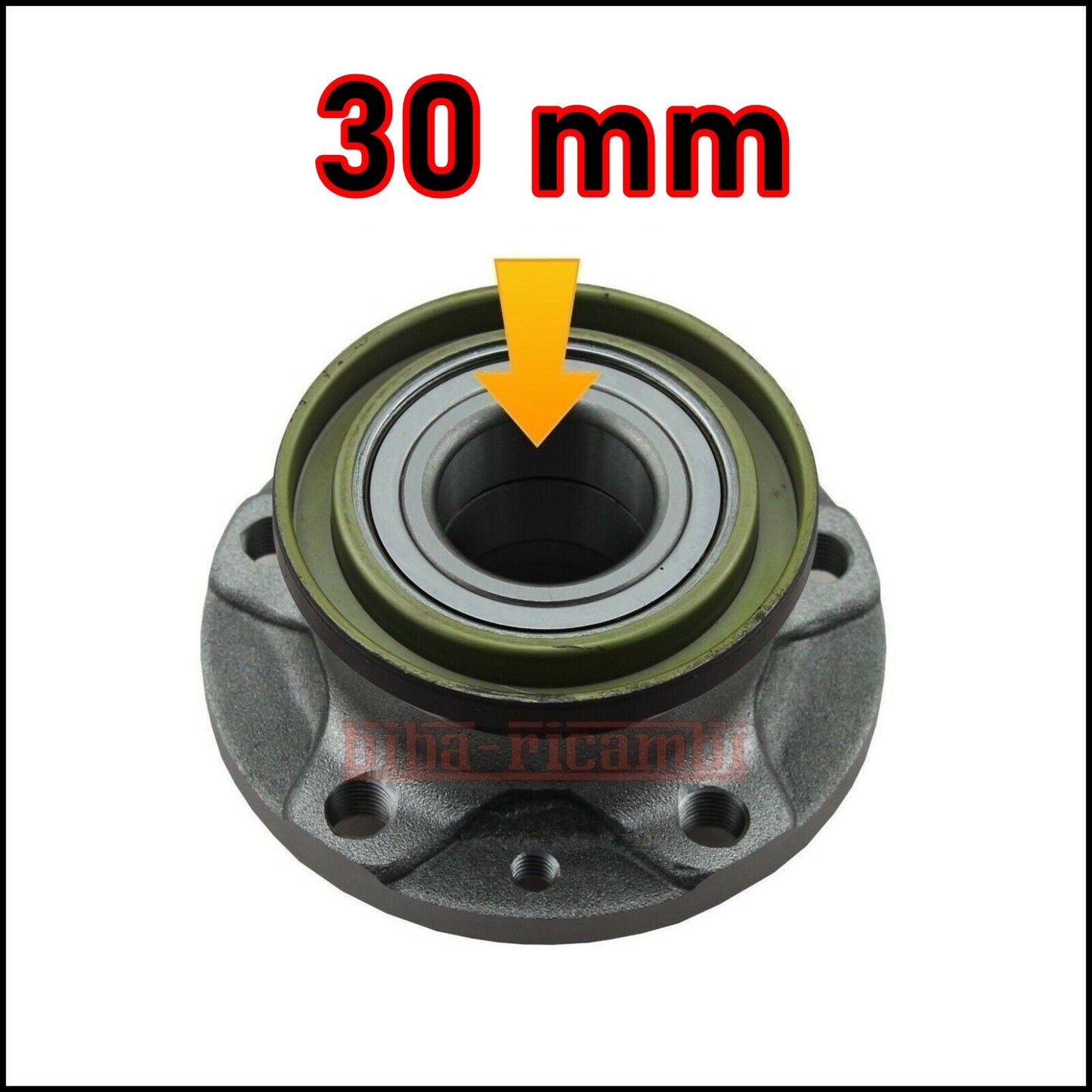 Cuscinetto Mozzo Ruota Posteriore Ø 30 Compatibile Per Alfa Romeo 156 SW dal 1997-2006 BIBA-RICAMBI