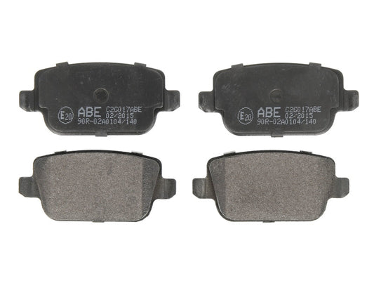 Kit 4 Pastiglie Freno Posteriori Compatibile Per Volvo V70 II (285) dal 2001-2008 BIBA-RICAMBI