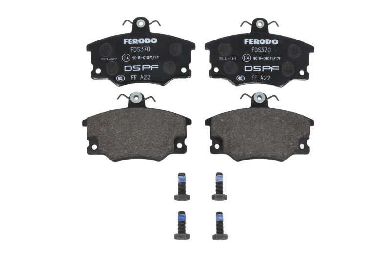 Kit 4 Pastiglie Freno Moto Marca Ferodo Codice | FDS370 BIBA-RICAMBI