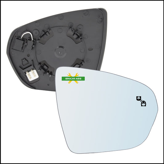 V. Specchio Retrovisore Termico Blind Spot Lato Dx-Passeggero Per DS 7 Crossback (J) dal 2017&gt;