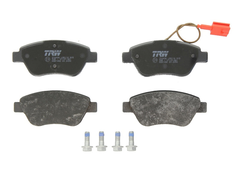 Kit 4 Pastiglie Freno Marca TRW Codice | GDB1482 BIBA-RICAMBI