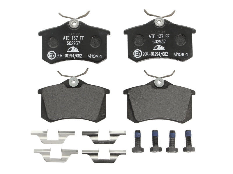 Kit 4 Pastiglie Freno Marca ATE Codice | 13.0460-2937.2 BIBA-RICAMBI