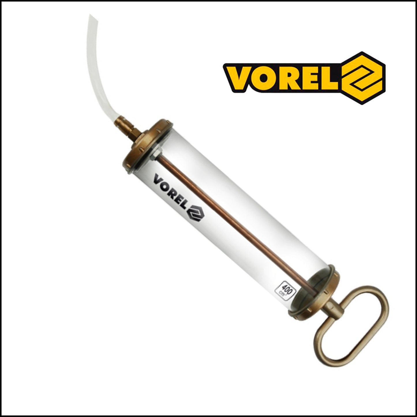 C.MANUAL SYRINGE PUMP FOR OIL 400 ml Brand VOREL