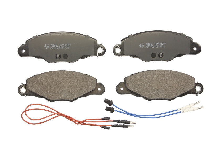 Kit 4 Pastiglie Freno Anteriori Compatibile Per Citroen XM (Y4) dal 1994-2000 BIBA-RICAMBI