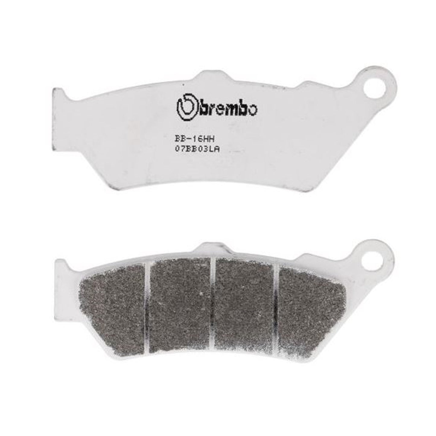 Kit 2 Pastiglie Freno Moto Anteriori Brembo art.07BB03LA BIBA-RICAMBI