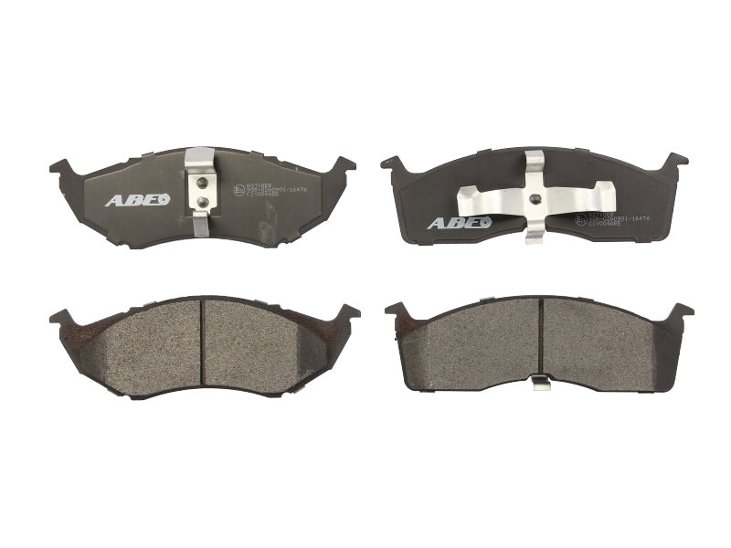 Kit 4 Pastiglie Freno Anteriori Compatibile Per Chrysler Grand Voyager I (AS) dal 1987-1990 BIBA-RICAMBI