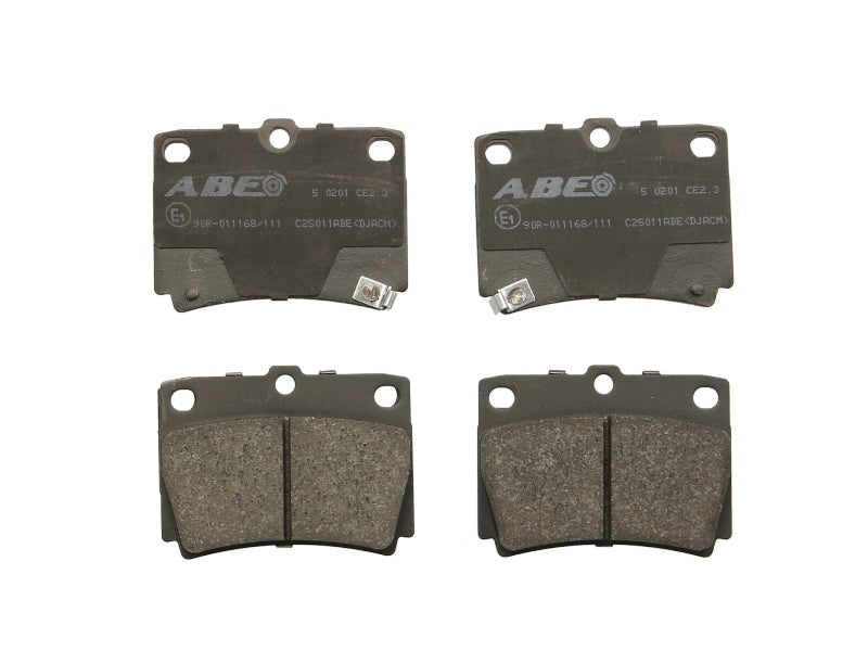 Kit 4 Pastiglie Freno Posteriori Compatibile Per Mitsubishi Pajero II Dal 1990-1997 BIBA-RICAMBI