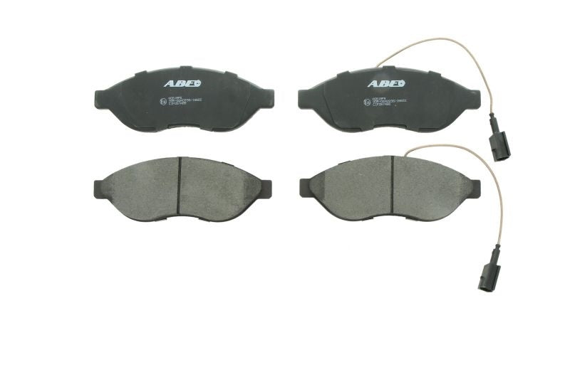 Kit 4 Pastiglie Freno Anteriori Compatibile Per Citroen Jumper Dal 2006&gt; BIBA-RICAMBI