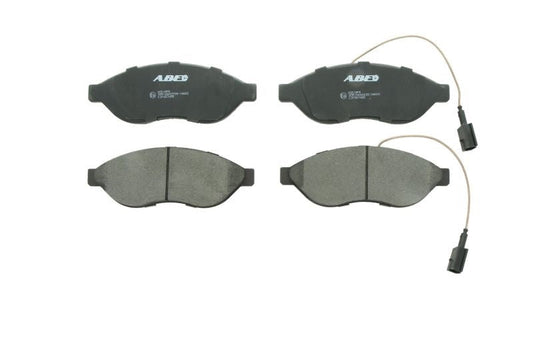 Kit 4 Pastiglie Freno Anteriori Compatibile Per Citroen Jumper Dal 2006&gt; BIBA-RICAMBI