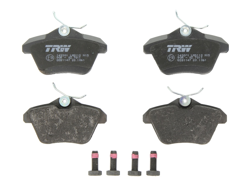 Kit 4 Pastiglie Freno Marca TRW Codice | GDB1147 BIBA-RICAMBI