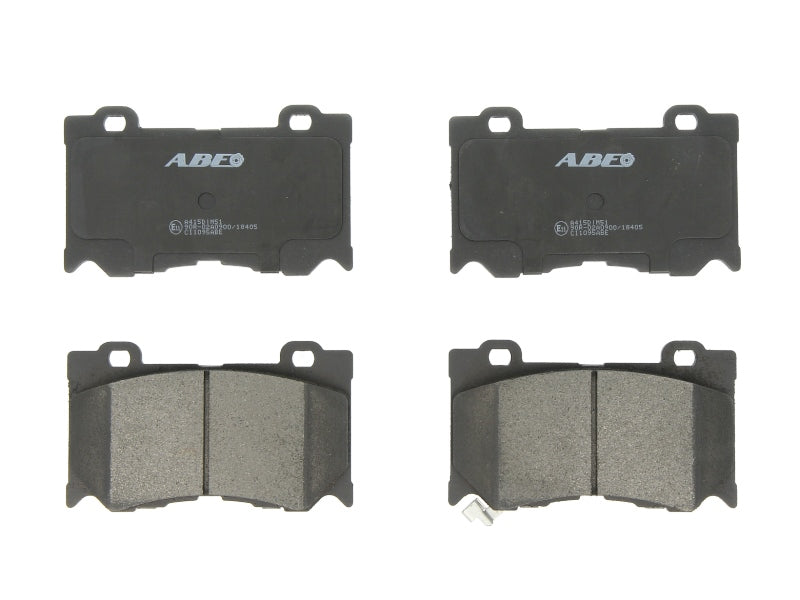 Kit 4 Pastiglie Freno Anteriori Compatibile Per Nissan 370Z (Z34) Dal 2009&gt; BIBA-RICAMBI