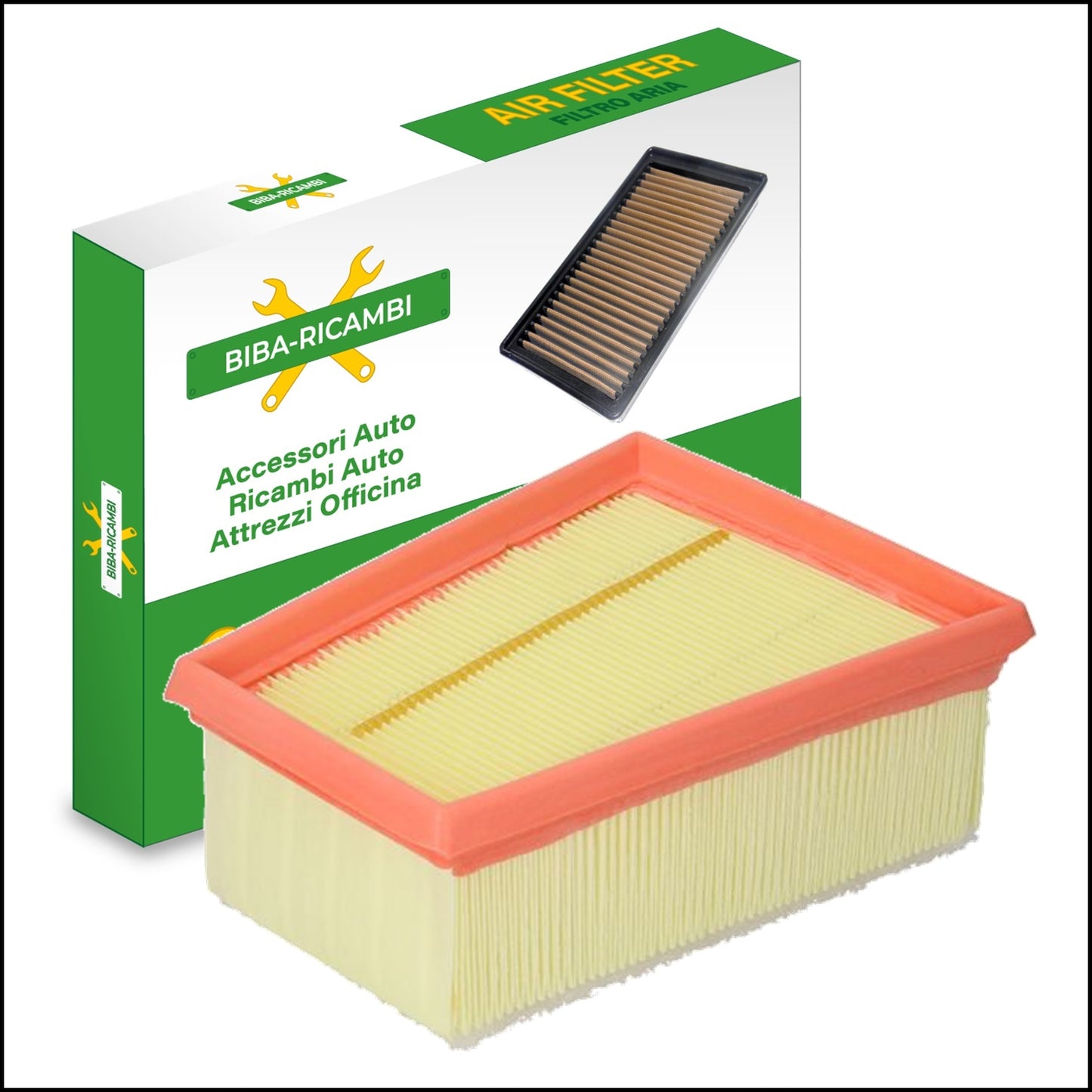 Engine Air Filter Adaptable Renault Clio II 1.4 Petrol 70/72kw from 1999&gt;